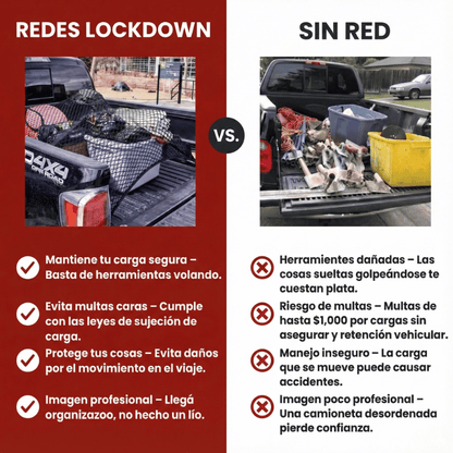 Red de carga 4x4 | Cargás firme y viajas tranquilo.