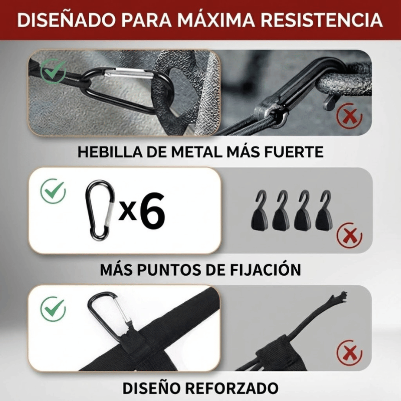 Red de carga 4x4 | Cargás firme y viajas tranquilo.